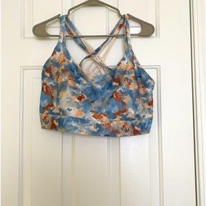 Freely strappy sports bra, 2X